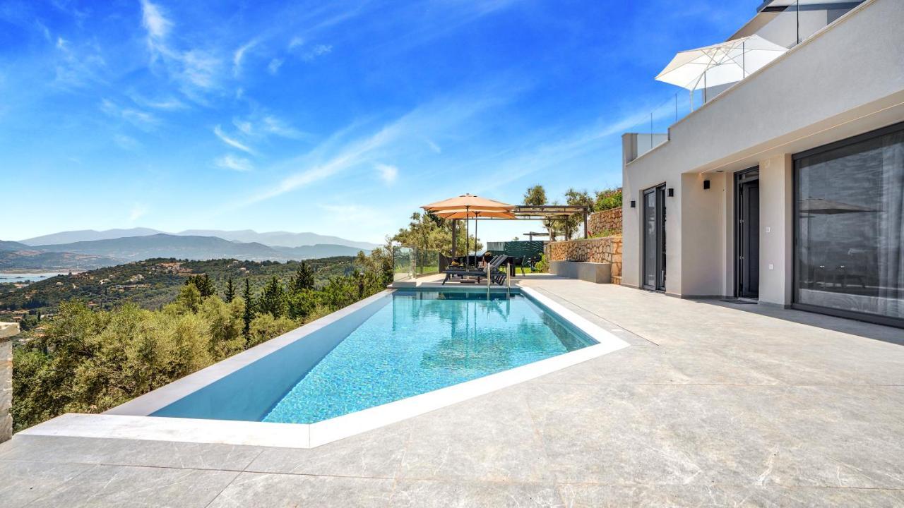 Ecstasy Luxury Villas Apolpaina Bagian luar foto