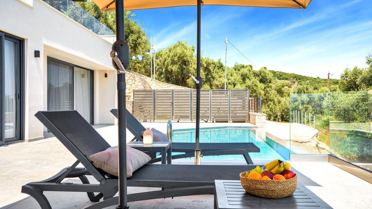 Ecstasy Luxury Villas Apolpaina Bagian luar foto