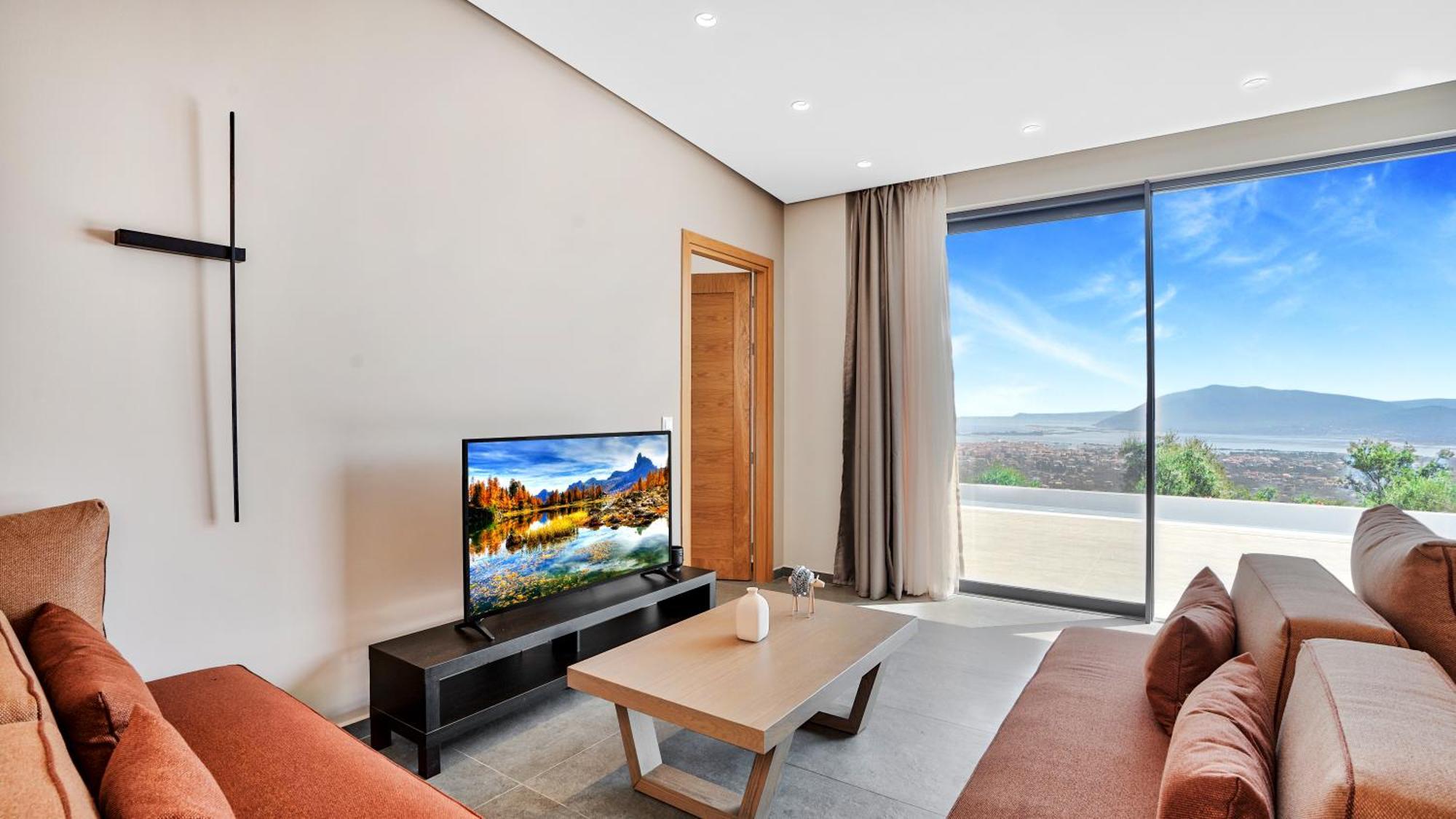 Ecstasy Luxury Villas Apolpaina Bagian luar foto
