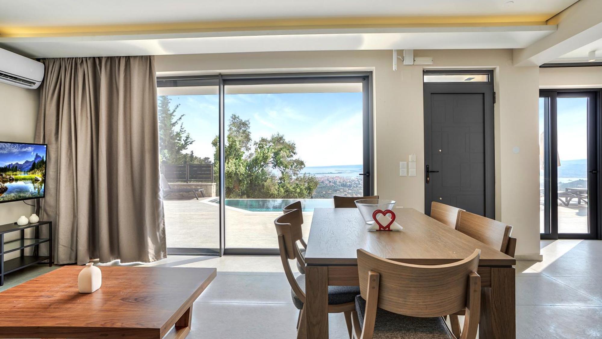 Ecstasy Luxury Villas Apolpaina Bagian luar foto
