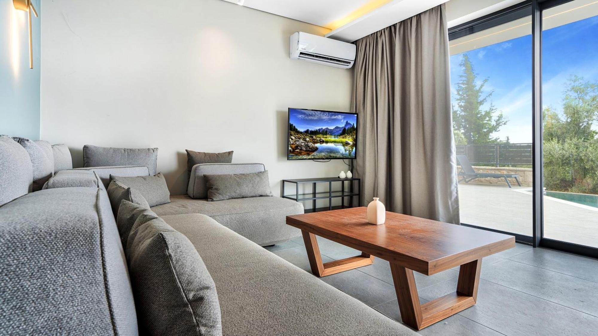 Ecstasy Luxury Villas Apolpaina Bagian luar foto