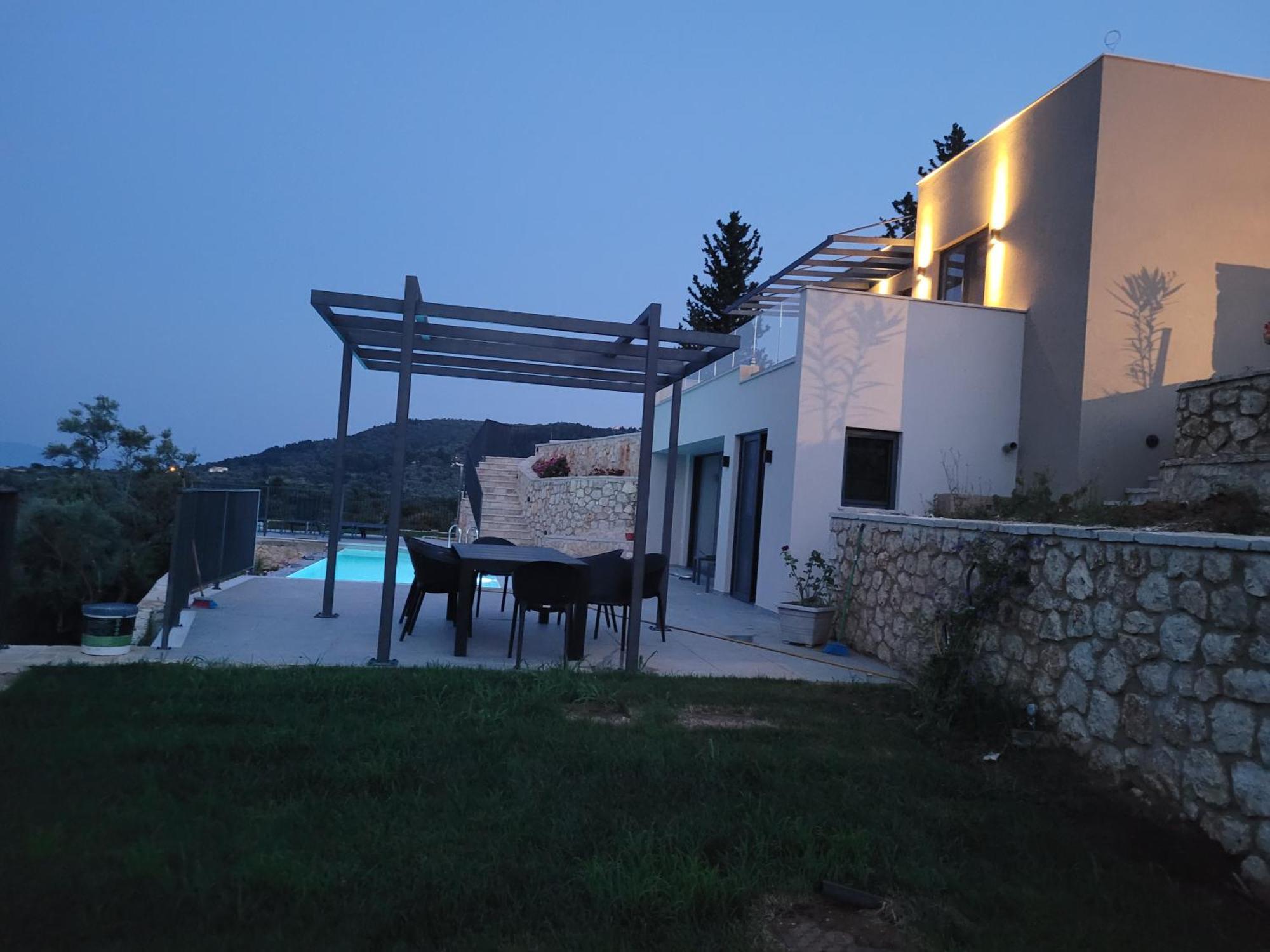 Ecstasy Luxury Villas Apolpaina Bagian luar foto