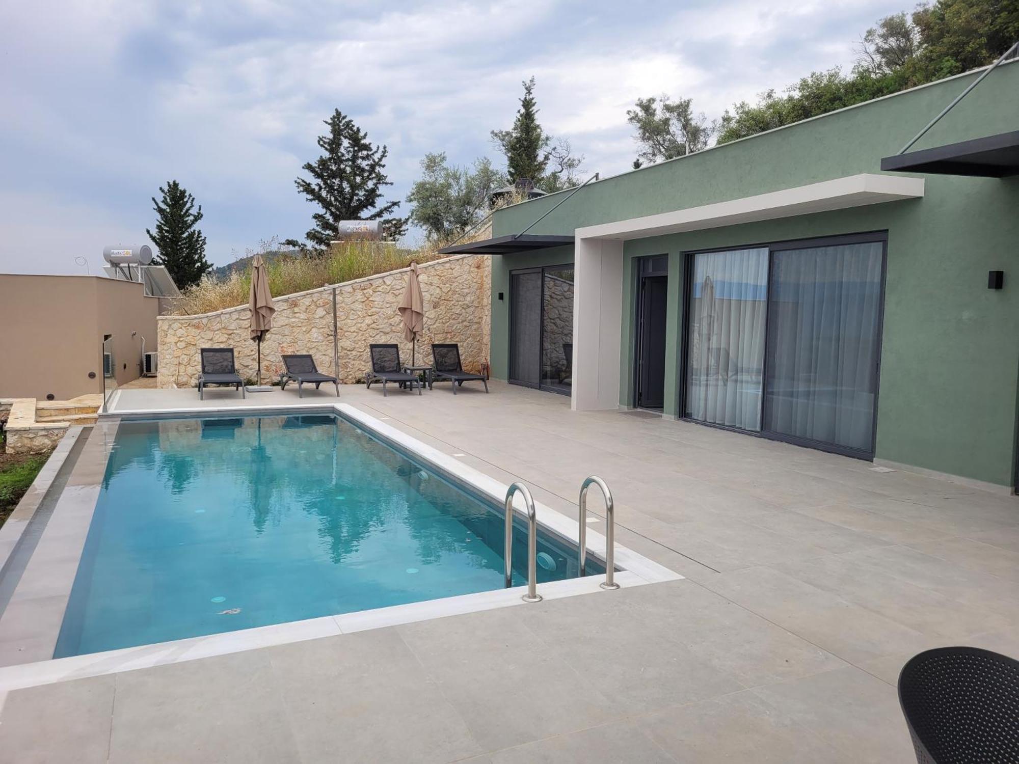 Ecstasy Luxury Villas Apolpaina Bagian luar foto